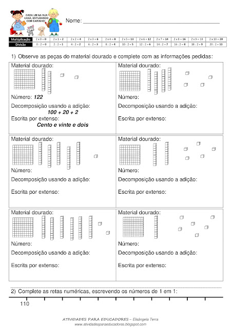 Atividades com números de 100 a 199 jpg