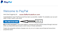 Cara daftar paypal