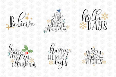 Christmas Bundle SVG Cut File