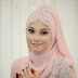 Hijab Pengantin Simple Modern dan Kebaya Modern Terbaru