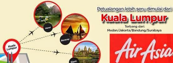 Harga Tiket Pesawat Air Asia ke Malaysia