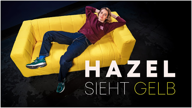 Hazel sieht gelb