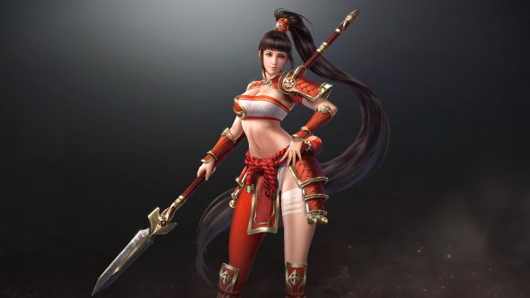 Tian Zi artstation arte ilustrações fantasia ficção científica games mulheres