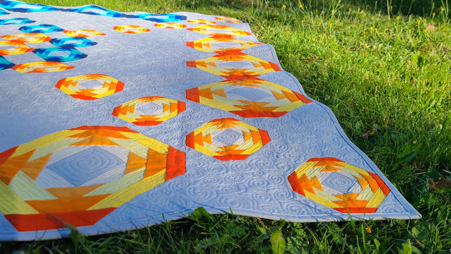 Hot and Cold quilt pattern | DevotedQuilter.com