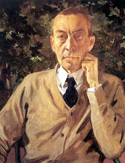 Retrato de Serguéi Rajmáninov, Konstantin Somov