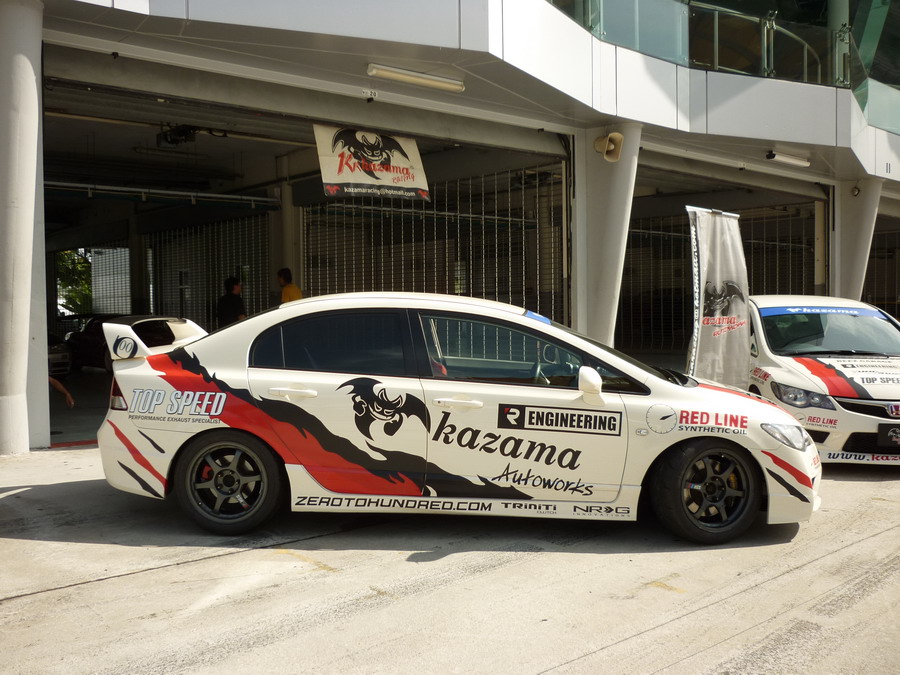 Modified Honda Civic Type R from Kazama Autoworks the fastest car in Time