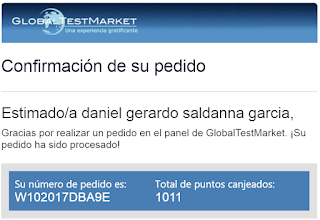 confirmacion de pedido globaltestmarket