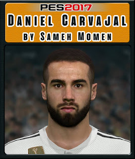 PES 2017 Faces Daniel Carvajal by Sameh Momen