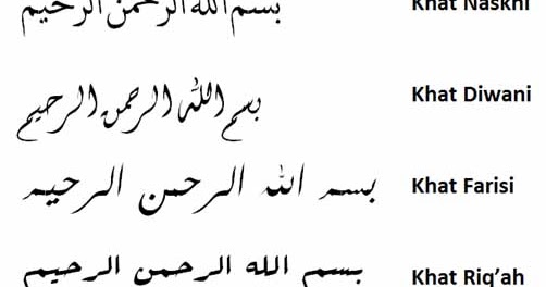 Download Font Kaligrafi Arab khat Untuk Komputer ZONA 