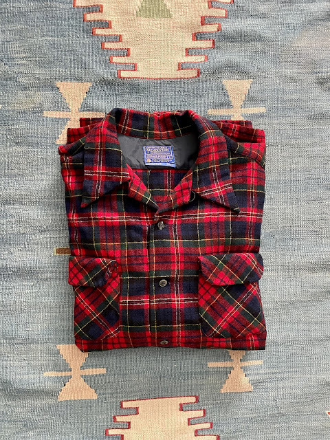 Vintage Red Plaid Pendleton