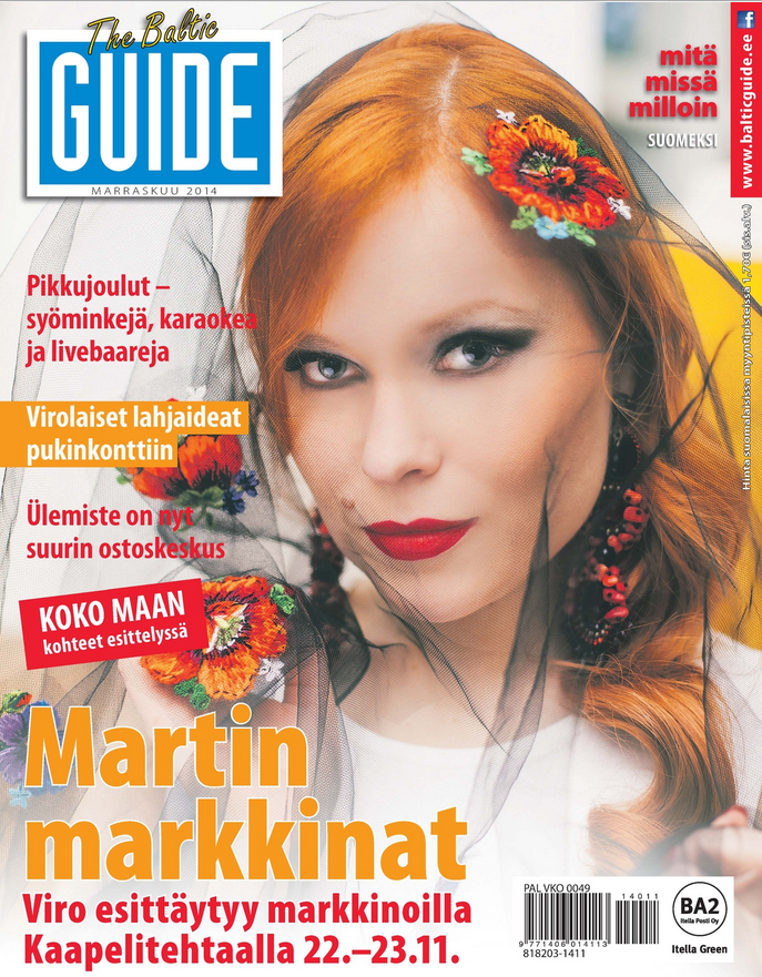 Baltic Guide, Martin markkinat, Lukupaketti, Tallinnaan, Viroon