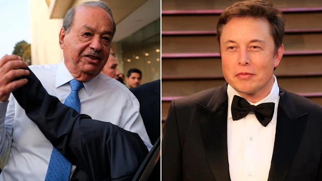 Cuanto dinero tenía Carlos Slim cuando ocupó el lugar de Elon Musk como el más rico del mundo