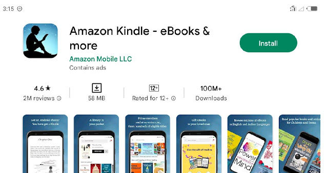 real paise kamane wala app amazon kindle