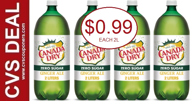 Cheap Canada Dry Ginger Ale CVS Deals