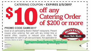 Free Printable Boston Market Coupons