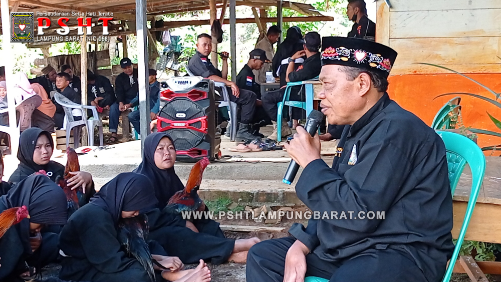 Tes Jago Calon Warga SH Terate Ranting Air Hitam Cabang Lampung Barat di Pekon Sri Menanti