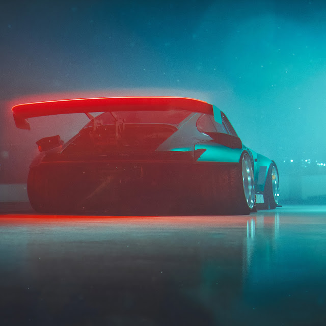 Porsche Digital Art Desktop Wallpaper