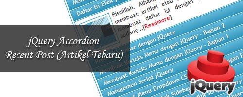 jQuery Accordion Recent Post with Thumbnail