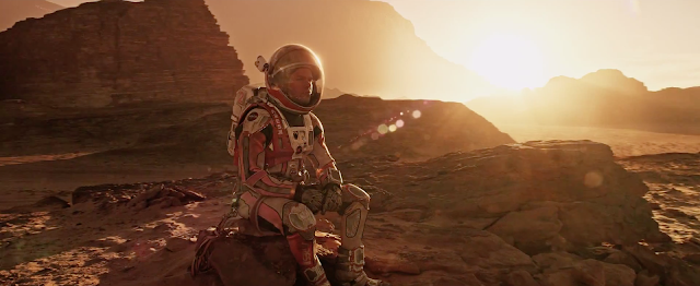 Matt Damon image from The Martian movie