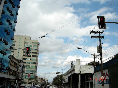 Avenida São Francisco em Santos - SP - Foto de Emilio Pechini em 17/09/2008