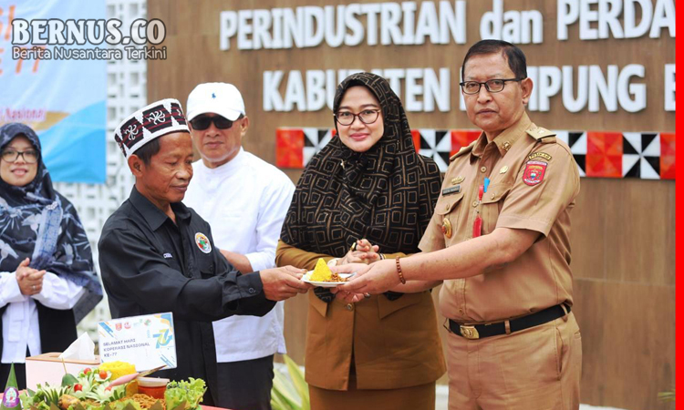 Peringatan Hari Koperasi ke-77 di Lampung Barat