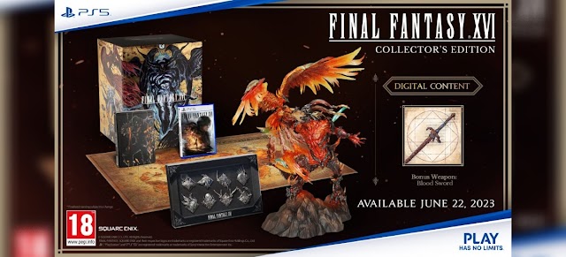 Edição de Colecionador de Final Fantasy XVI custa mais de R$ 1.800