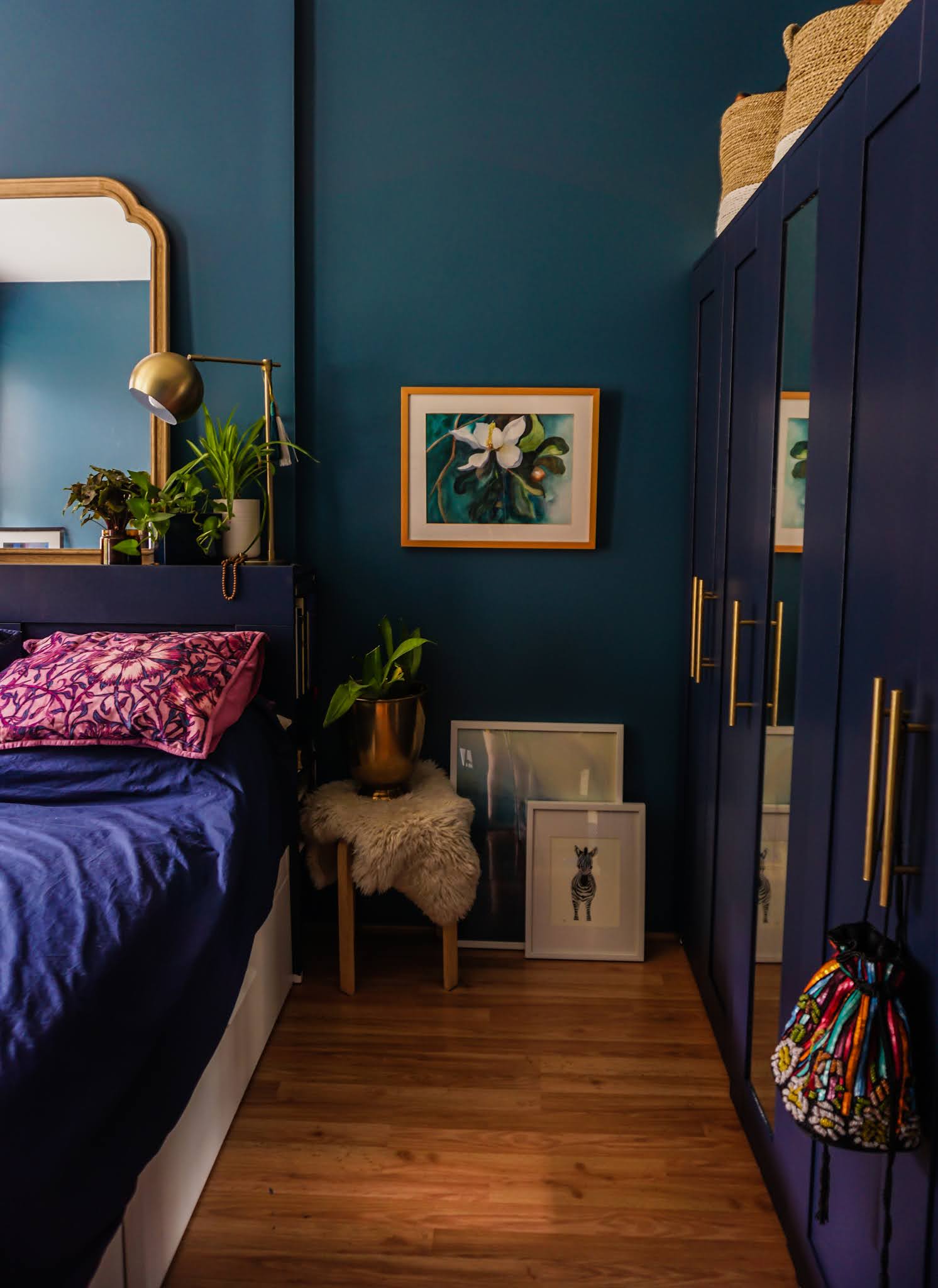 Magnificent teal blue bedroom ideas Swoon Worthy Moody Blue Bedroom You Can Recreate This Season Tfdiaries