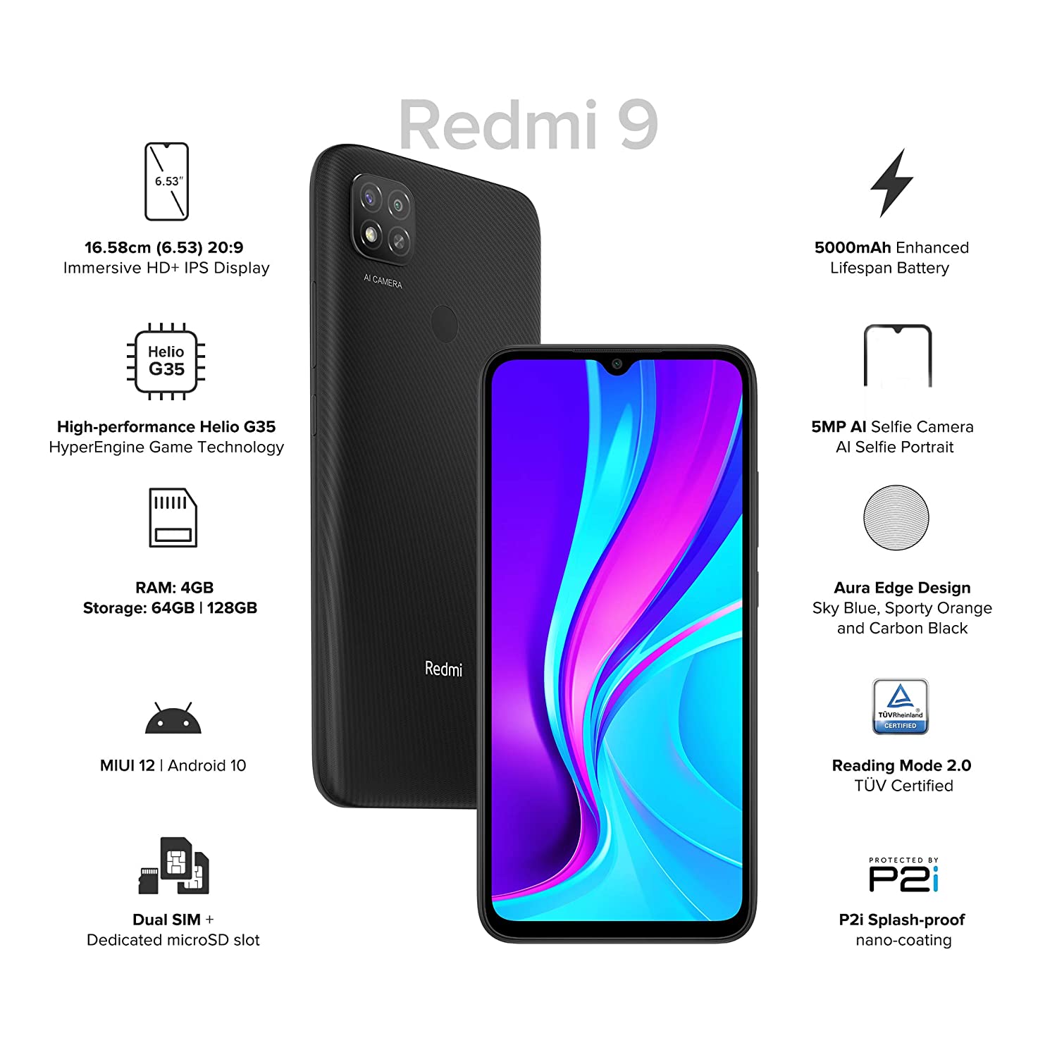 Top 5 redmi 9 phones in 2020 || Best MI phones at cheapest rate