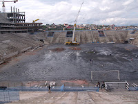 Obras do estádio do Corinthians