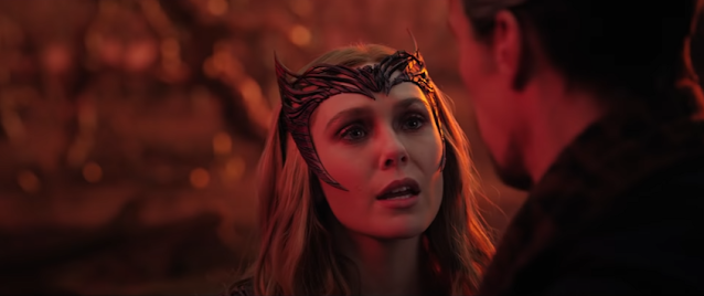Wanda Maximoff the Scarlet Witch aka the most powerful person in the MCU currently