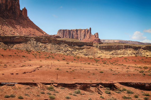 Canyonlands National Park Utah geology travel Dead Horse Point Mineral Bottom Road White Rim Trail Green River Colorado River copyright RocDocTravel.com