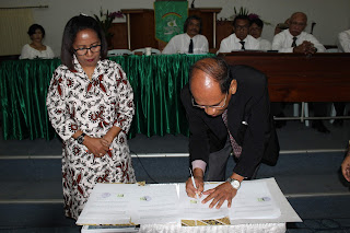 Utus Sambut Pendeta GPIB jemaat SHALOM - 2018