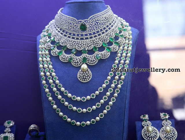 Indian Diamond Wedding Jewellery Sets