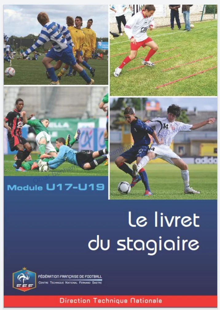 le livret  du stagiaire module U17-U19