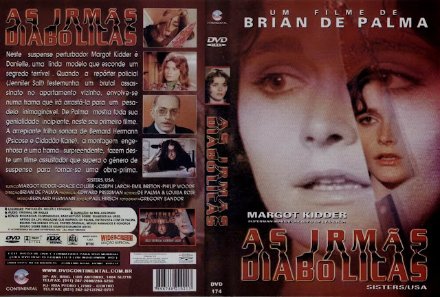 Capa DVD As Irmãs Diabólicas