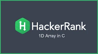 1D Arrays in C