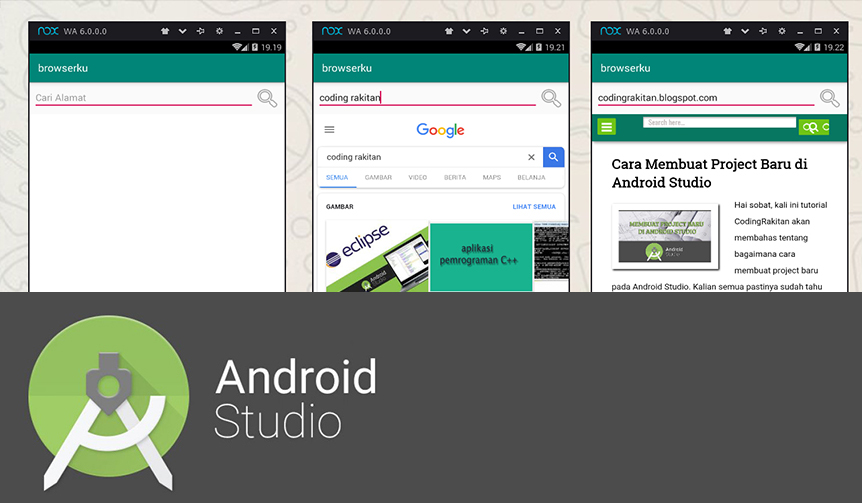 Tutorial Membuat Aplikasi Web Di Webview Android Studio Cara Tutorial Terbaru