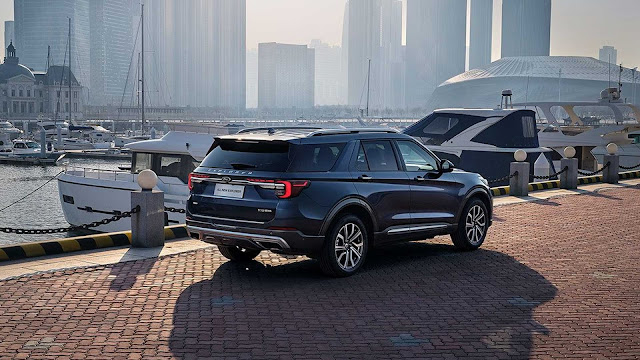2023 Ford Explorer Facelift Revealed In China With 27-Inch Screen
