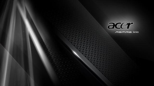 acer wallpaper. Acer Aspire Black Wallpaper