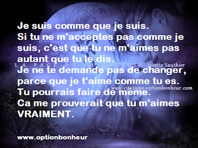 Les 500+ meilleures je suis comme je suis citation 325929-Je suis comme je suis citation