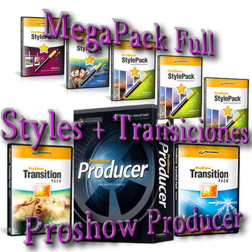 MegaPack Full Styles + Transiciones para Proshow Producer