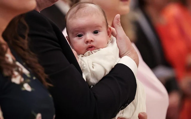 Grand Duchess Maria Teresa, Princess Stephanie, Prince Charles, Princess Alexandra, Princess Claire, Princess Amalia