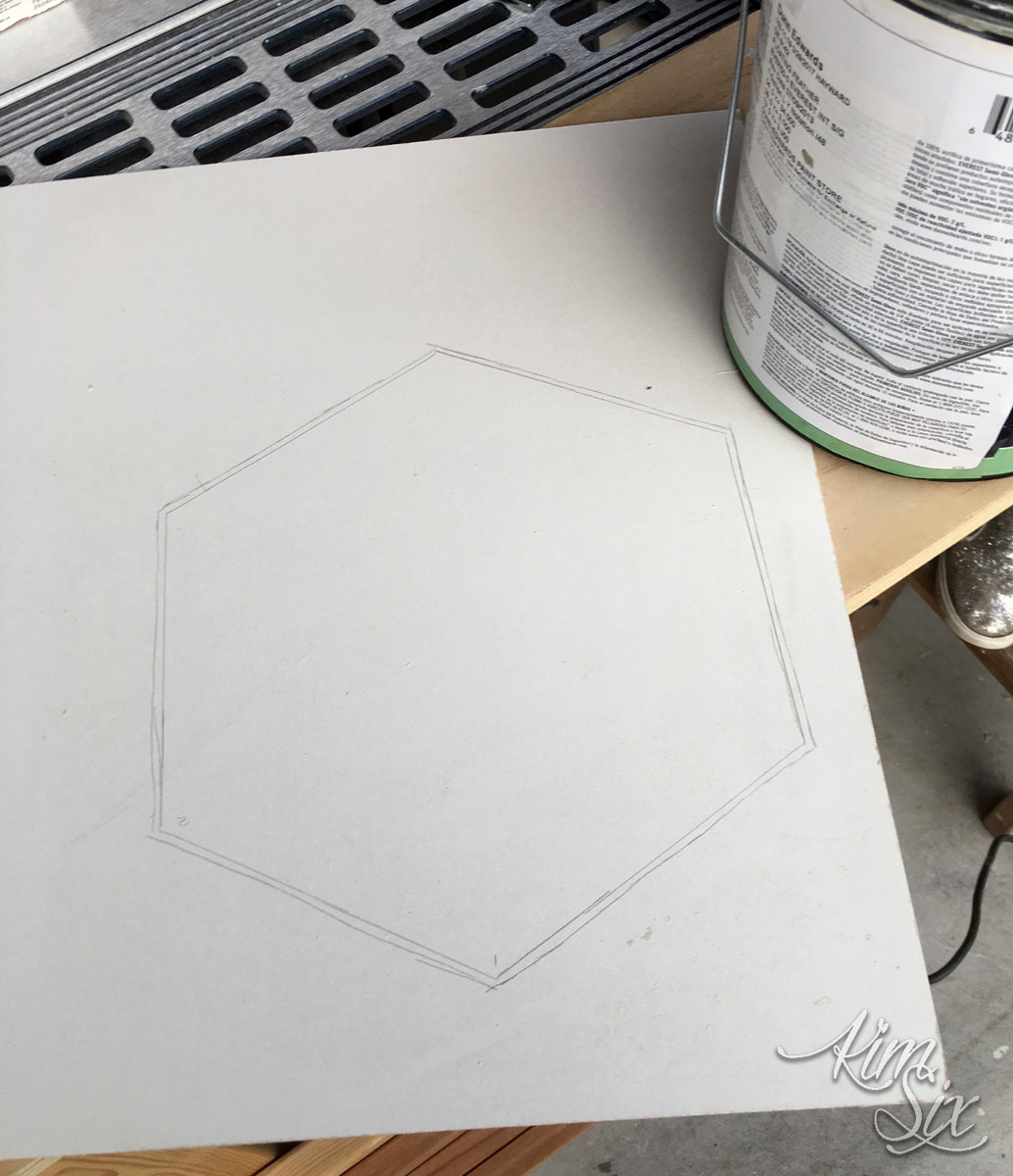 Wooden bottom for tray