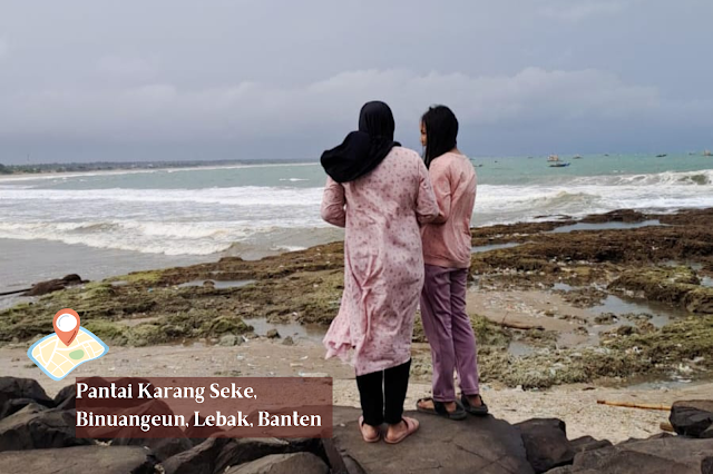 Pantai Karang Seke, Binuangeun Lebak Banten