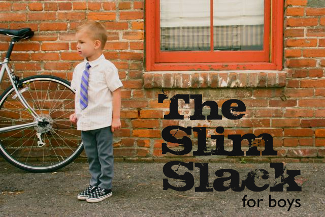 slim slacks sewing tutorial