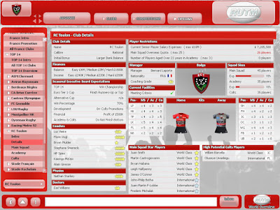 Rugby League Team Manager 2015 screenshot