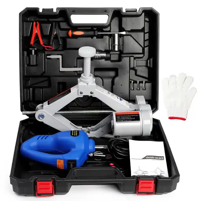 3-in-1 5 ton Auto Electric Hydraulic Floor Jack With Double Motor