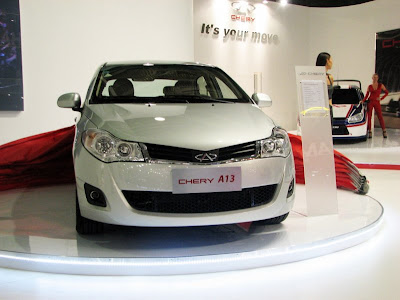 New City sedan Chery - Russian Motor Show 2010