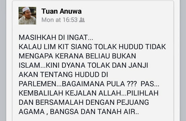 Siapa wakil umno di teluk intan? Umno kempen untuk siapa?