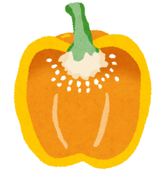 パプリカの断面のイラスト かわいいフリー素材集 いらすとや パプリカの断面のイラスト かわいいフリー素材集 いらすとや